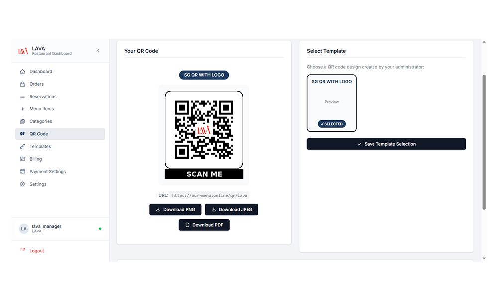 QR Code Generation