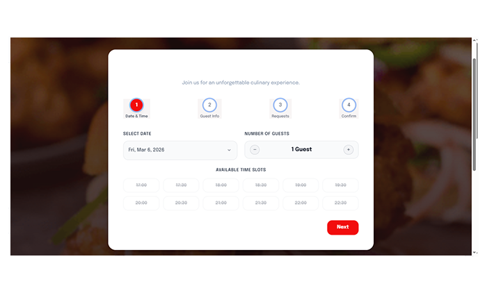 Reservations System